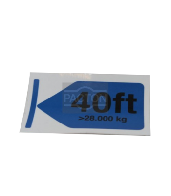 Sticker 40 ft links