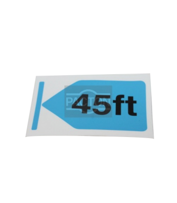 Sticker 45 ft links