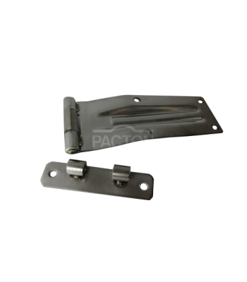 Scharnier dubbeldraaiend 260x80 RVS