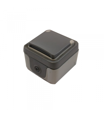 Opbouw wandcontactdoos 2-P IP55