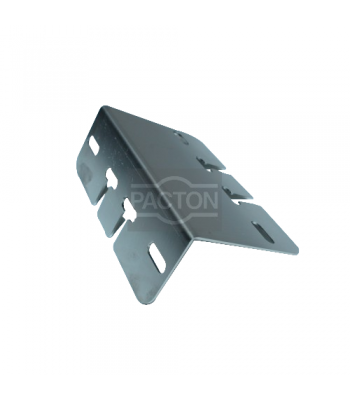 Hoek br.lamp 85x140x50 RVS 304
