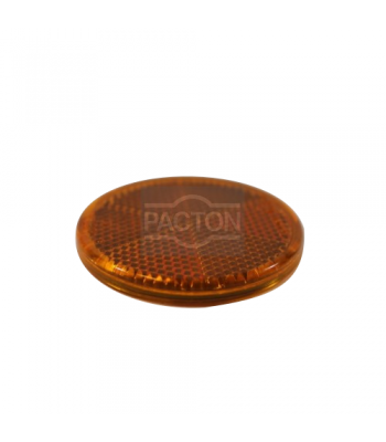 Reflector rond oranje