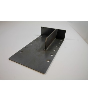 Steunpoot bevestigingsplaat H=404 links